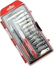 Ickysticky Hobby Knife 16-Piece Set for Crafting, Art, Hobby Knife for Fondant, Craft Knife Exacto, Precision Knife for Crafts, Leather, Art Knife Set