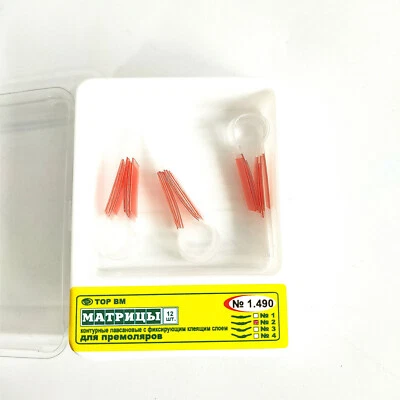 Dental Self-Adhesive Transparent Sectional Contoured Matrices Matrix Premolar