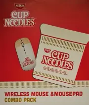 Cup Noodles Cup O Noodles Wireless Mouse & Mousepad Combo Pack