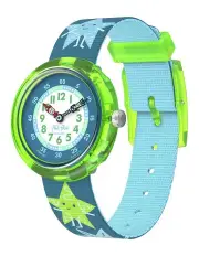 [Flik Flak] Starry Glow Watch FBNP242 in Blue