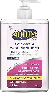 Aqium Ultra Antibacterial Hand Sanitiser 1L