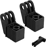 Spacetimevalley Replacement Hinge for IKEA Lycksele Sofa and Sofa Bed, Furniture Hinge Replacement Clasp Bracket Compatible with Lycksele LÖVÅS and Other Models (Model 2)
