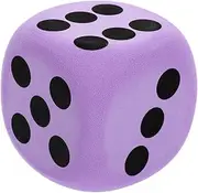 Kisangel Oversized Foam Dice for Classroom Outdoor Activities Large Lightweight Soft Dice for Party Games Engaging Learning Tool for Safe Fun