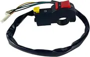 22mm 7/8" Motorcycle Switch Handlebar Electric Start Stop On Off Button Flameout Speaker Switch 4 Wire Connection ATV Quad Bike