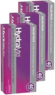 Hydralyte Apple Blackcurrant Flavoured Effervescent Electrolyte Tablets 40 3xBulk Pack