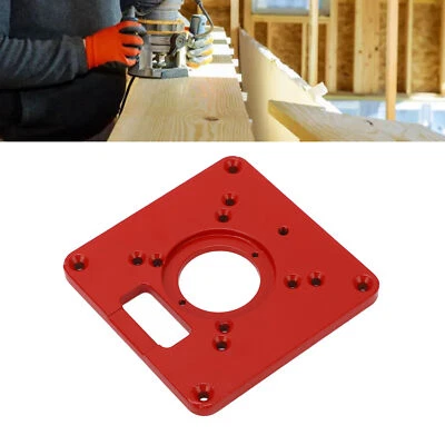 Router Table Insert Plate Aluminum Alloy Universal Accessory For Woodworking