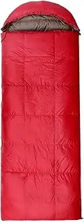 Sleeping Bags for Adults Backpacking Lightweight Waterproof- Cold Weather Sleeping Bag for Girls Boys Mens for Warm Camping Hiking Outdoor Travel (Color : Red, Size : 2050g)