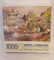 Bits and Pieces 1000 Piece Jigsaw Puzzle “Spring Wash” New Sealed