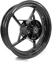 Gloss Black Front Wheel Rim Compatible with Kawasaki Z900 ABS include 2017-2024, Z900 SE 2022-2023, Bearing included, Motorcycle Replacement Accessories Parts