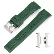 22mmLiquid Silicone Diving Watch Strap Watchband For Tissot PRX Super Player