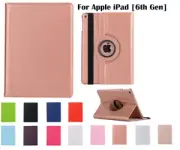 360°Rotate PU Leather cover case for Apple iPad [6th Gen] 9.7"