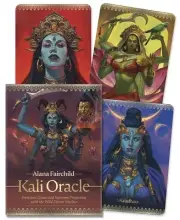 KALI ORACLE KIT Deck Card Book Set Hindu Tantric Goddess tarot cards pagan