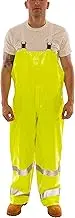 COMFORT-BRITE .35mm Flame Resistant Hi-Visibility Snap Fly Front Overall with Reflective Tape - - Small