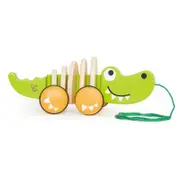 Hape Walk A Long Crocodile Activity Kids/Toddler Fun Learning Play Toy 12m+