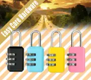 Combination Travel Padlock 3 Digit code Suitcase Luggage Bag Security Lock