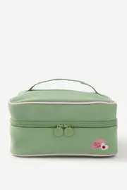 [Typo] Typo - 3 Fold Hanging Cosmetic Case - Japan/matcha green SOLID JAPAN/MATCHA GREEN