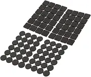 SEWACC Non Furniture Pads Adhesive Furniture Grippers for Anti-Slip Rug Underlay and Stool Leg Floor Protectors