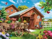 MasterPieces Flying to Flower Farm 750 Piece Jigsaw Puzzle By Alan Giana