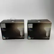 Philips Hue Smart LED Flood Light Bulb BR30 Bluetooth Soft White 2 Pack