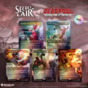 Magic the Gathering (MTG) Secret Lair x Marvel's Deadpool (Foil)