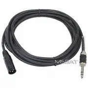 XLR Male to 1/4" TRS Male Plug Audio Cable - 19.5 ft Length