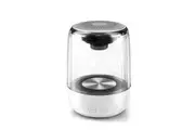 Colorful LED Light bluetooth 5.0 Speaker Subwoofer TWS Wireless Outside Headset Button Control With Mic for Android WHITE COLOR