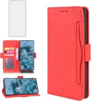 Compatible with Google Pixel 8 Pro 5G Wallet and Tempered Glass Screen Protector