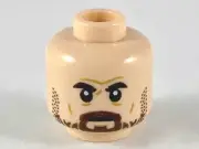 NEW LEGO BEARD Head Goatee Stubble STRANGER THINGS Hopper Sheriff Red Guardian