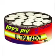 PRO'S PRO Ultra Tacky White Overgrip (30 Pack)