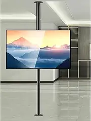 TV Mount Bracket LCD TV 360 Degree Rotating Frame Floor - Full Motion Partition Rotating Frame, TV Cabinet Rotating Base, TV Floor Stand(86-114cm