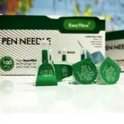 200Pcs Diabetic Medical Sterilization Pen Needle Medical Teaching CE 32G*4Mm 31G