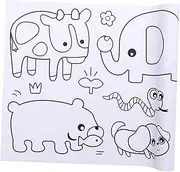 HAWILLOSCH Painting Paper for Boys and Girls Boys and Girls Drawing Paper Roll 300x30cm Non-Toxic Reusable Wall-Friendly Art Craft