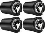 Car Tire Valve Stem Caps Cute,Protective Air Valve Caps | Set of 4 Cat Pattern Auto Wheel Stem Covers for Trucks, Vehicle Tyre Accessories