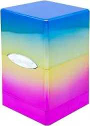Ultra Pro Satin Tower Deck Box Hi-Gloss Rainbow