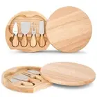 Personalised 5-Piece Cheese Knife & Board Set chopping tools