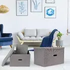 Clothes Drawer Organizer Laundry Room Basket Stackable Bedroom Closet Clothing