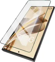 Tough On Full Tempered Glass Screen Protector for Galaxy S25 Ultra - Clear/Black Edge