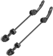 Deer U Road Mountain Bicycle MTB Wheel Hub Front and Rear Skewers Quick Release Clip Bolt Lever Axle QR 145/180 mm, a Pair