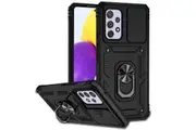 For Samsung Galaxy A53 5G Case, Strong Shielding Cover, Camera Protection, Holder, Black