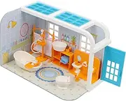 1 Set Mini House Bathroom Props Micro Decoration for Boys and Girls Miniature Bathroom Props for Miniature House Decorations