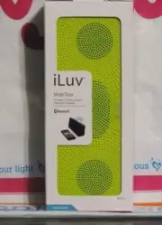 Justice iLuv Green limes up Bluetooth Stereo Speaker for ipad ipod DORM Beach