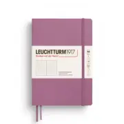 Leuchttrum - Notebook HC Medium (A5), 251 p, Dotted, Dusty Rose
