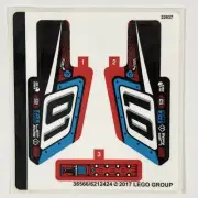LEGO STICKER SHEET 42073 BASH! Technic Decals Stickers Race