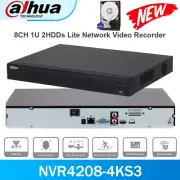 Dahua NVR4208-4KS3 8-Channel NVR Camera System 12MP Network Video Recorder