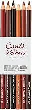 Conté à Paris Sketching Pencil - Sanguine (Pack of 6)