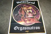 MOTORHEAD ORGASMATOR / MEGADETH PEACE CELLS... BUT WHO'S BUYING POSTER 75x55 cm
