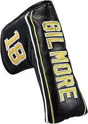 Golf Club Covers, Funny Leather Driver Headcover, Fairway Wood, 3 Wood, Hybrid, Fits Mallet Blade Putter Head Covers, Alignment Stick Cover, Headcovers Set