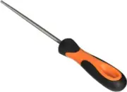 Bahco Round File, Bastard Cut, Ergo Handle, Double Cut, 6" to 10" Length 10-PACK