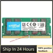 CRUCIAL 16GB DDR4 2666 PC4-21300 Laptop SODIMM 260Pin Notebook Memory RAM 1x 16G