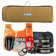 Hercules Complete Recovery Kit 11-piece + Recovery Tracks 400GSM Canvas Bag
